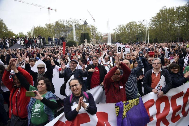 Manifestación 'Revuelta de la España vaciada' en Madrid