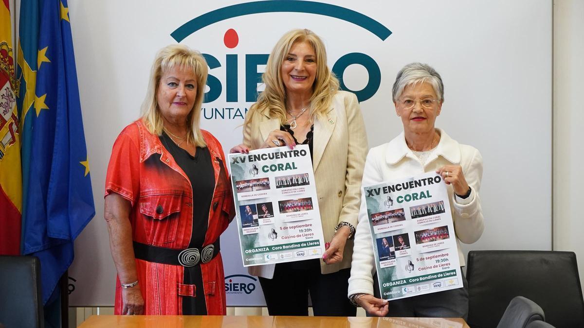 Presentación del encuentro coral de Lieres.
