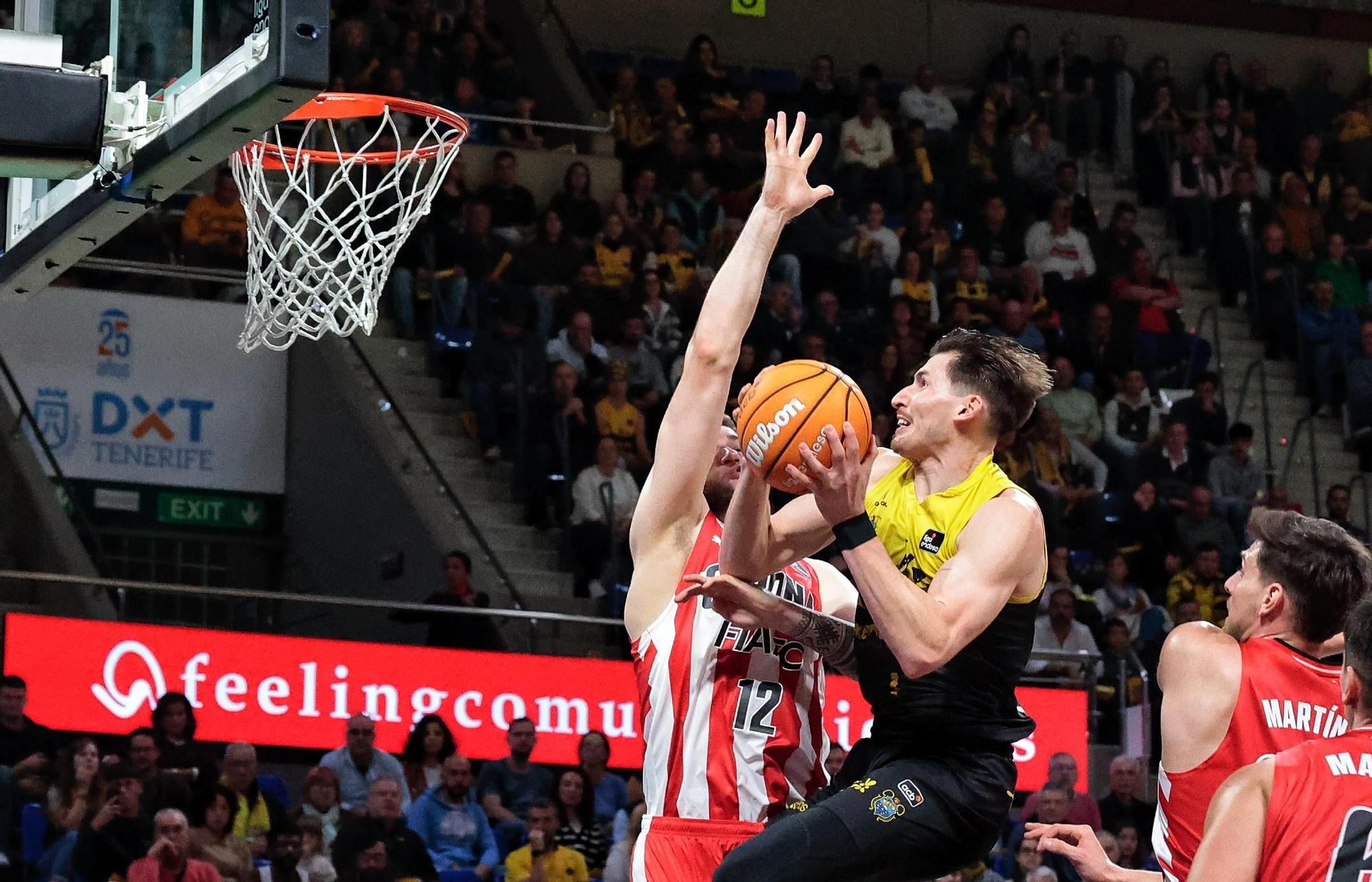 Revive el partido entre La Laguna Tenerife - Basquet Girona