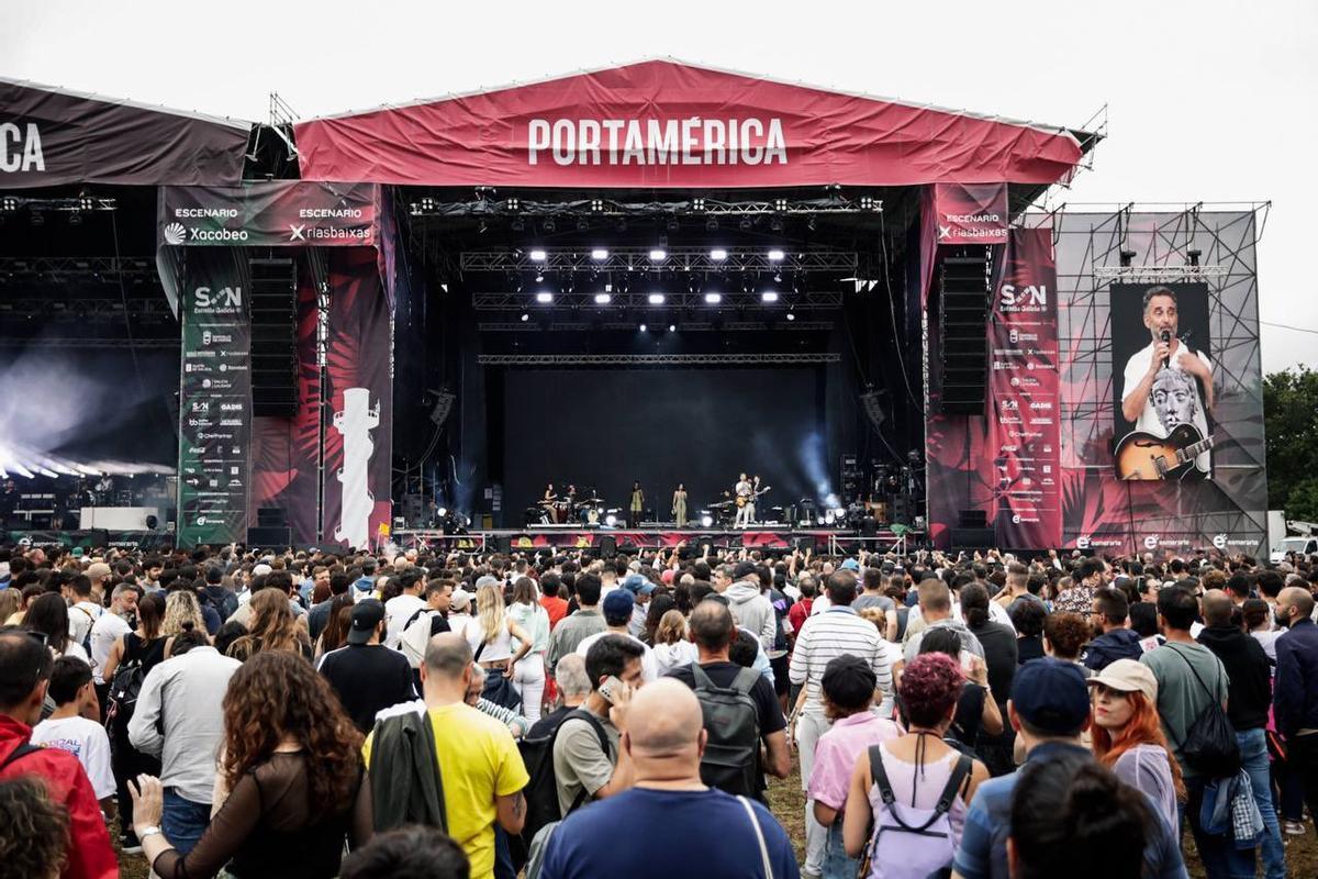 Escenario del festival PortAmérica