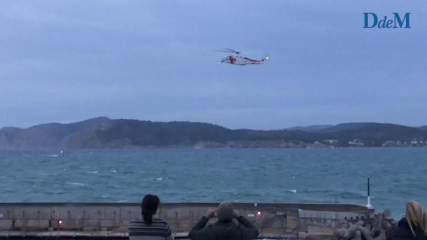 Welle reißt Angler bei Santa Ponça ins Meer