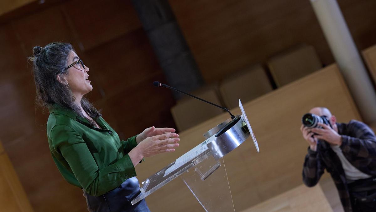 Manuela Bergerot, portavoz de Más Madrid, ha registrado en la Asamblea varias comparecencias sobre la F1.