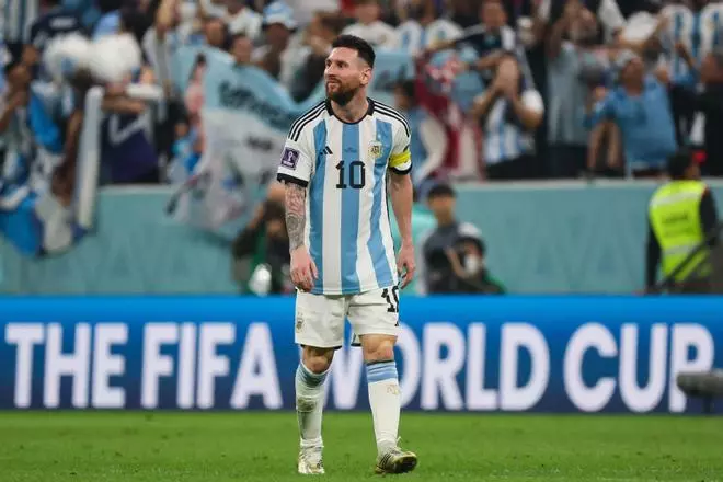 Así celebraron Messi y Argentina el pase a la final