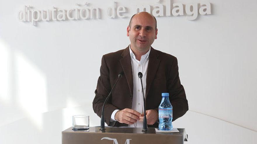 El portavoz del Partido Socialista en la Diputación Provincial de Málaga, Francisco Conejo.