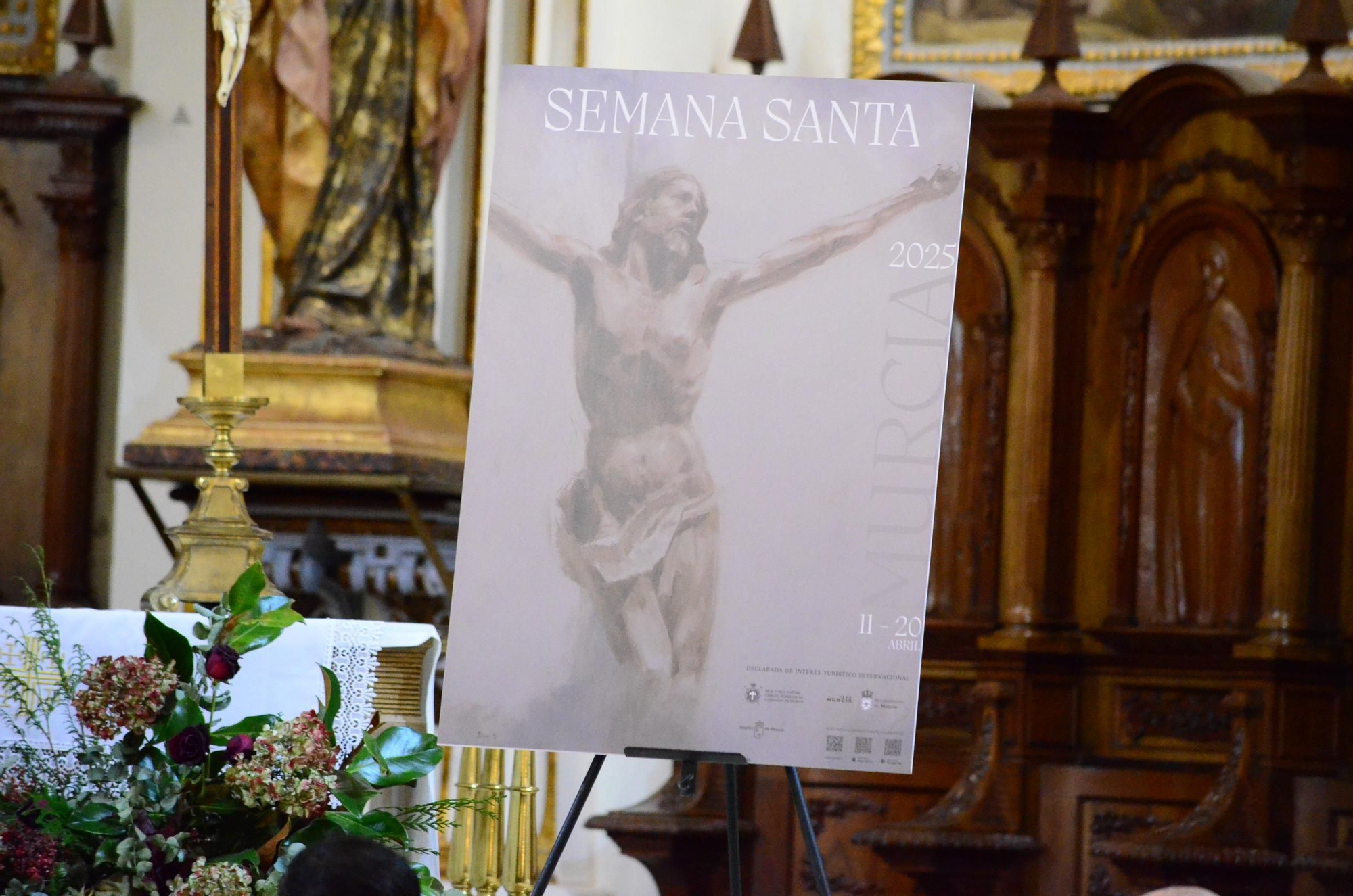 Presentación del Cartel, Pregonero, Pregonera del Ángel y Nazareno del Año de la Semana Santa de Murcia 2025