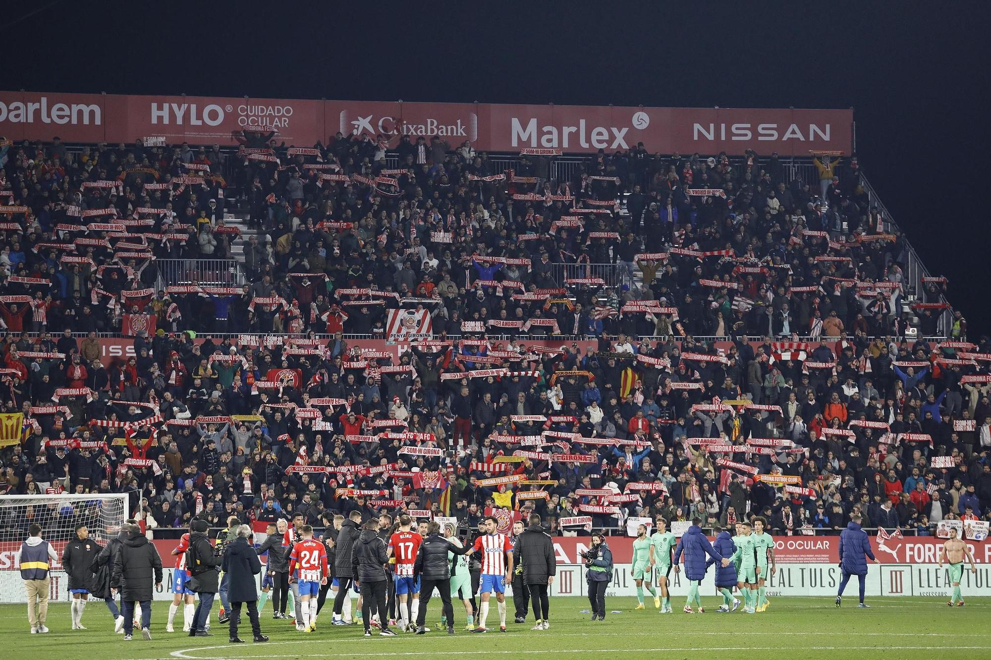 Totes les imatges del Girona-Atlético: una victòria apoteòsica