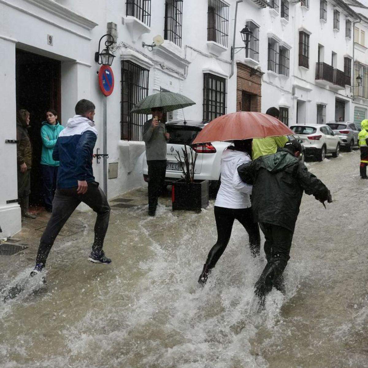 Grazalema recull 575 litres per metre quadrat en un dia