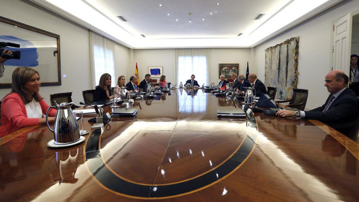 Reunión del Consejo de Ministros, presidida por Mariano Rajoy.