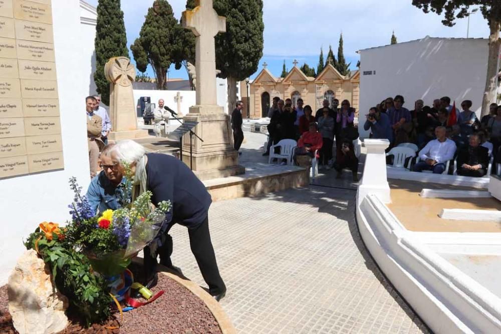 Un memorial para las 132 víctimas del franquismo