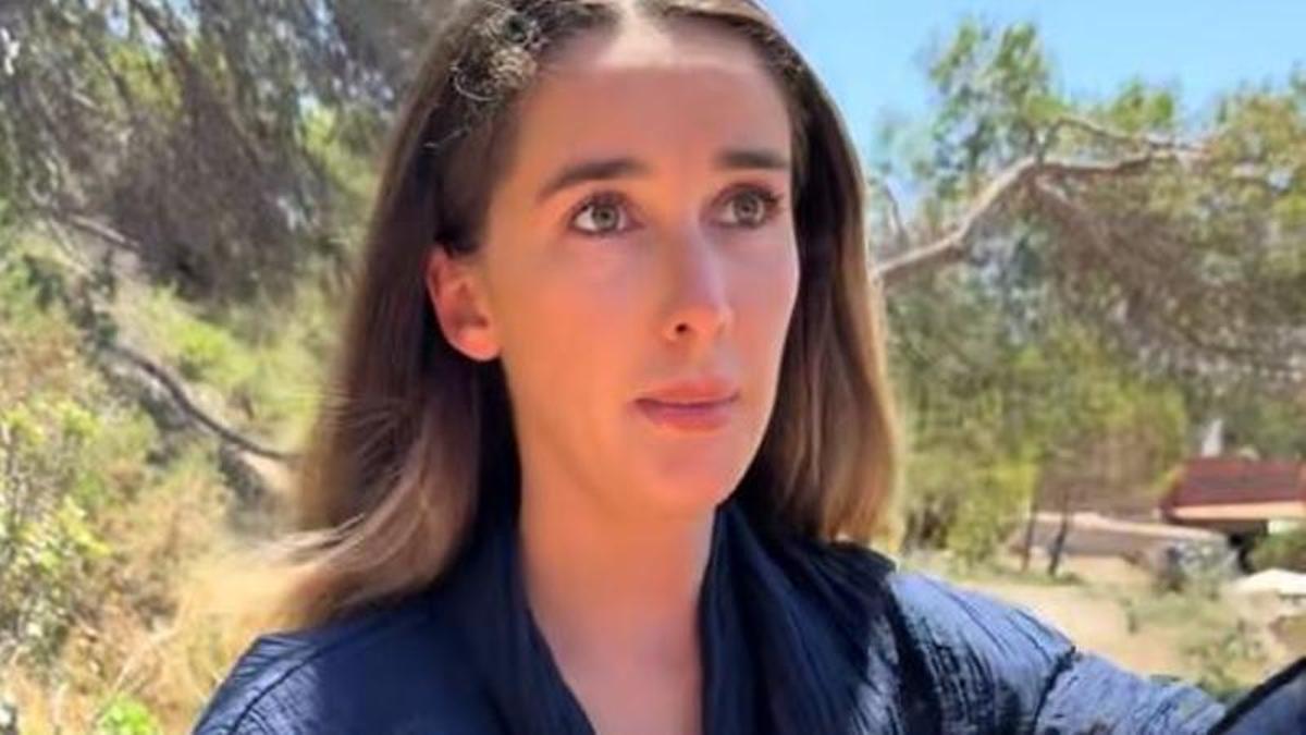 Leticia Domenech en un momento del vídeo