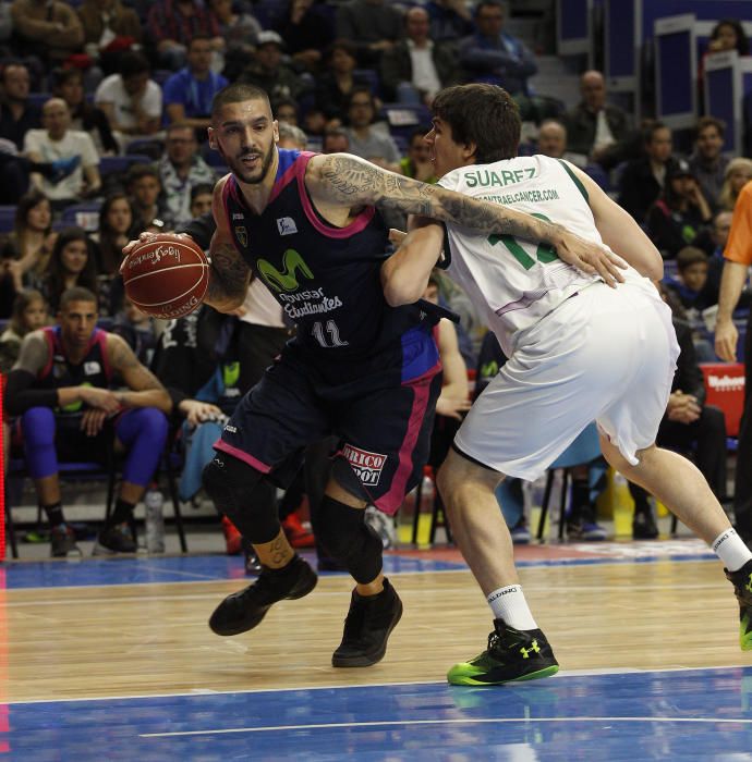 El Unicaja frena su racha victoriosa con una derrota en el BarclayCard Center de Madrid