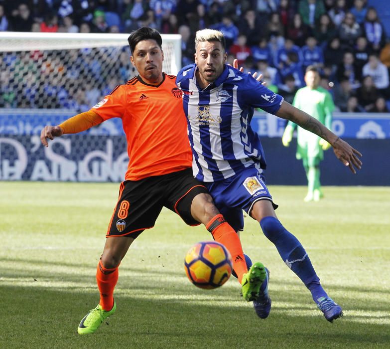 Alavés - Valencia, en imágenes