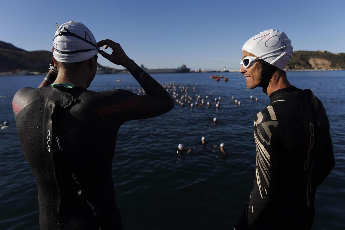Las mejores imágenes del triatlón de Cartagena