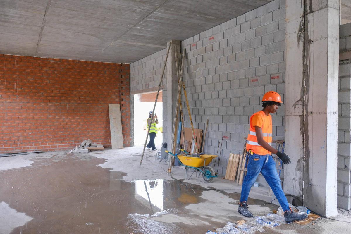 Las obras del nuevo CEIP de O Milladoiro