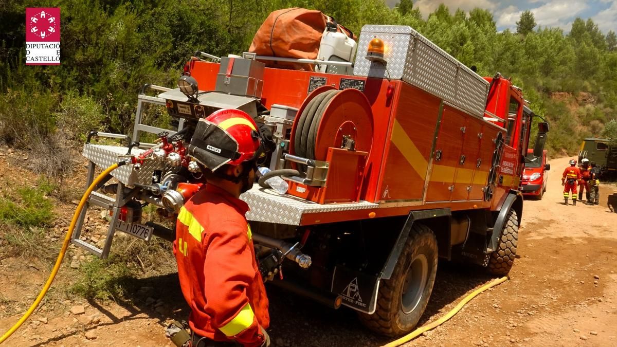 Incendio en la Serra Calderona