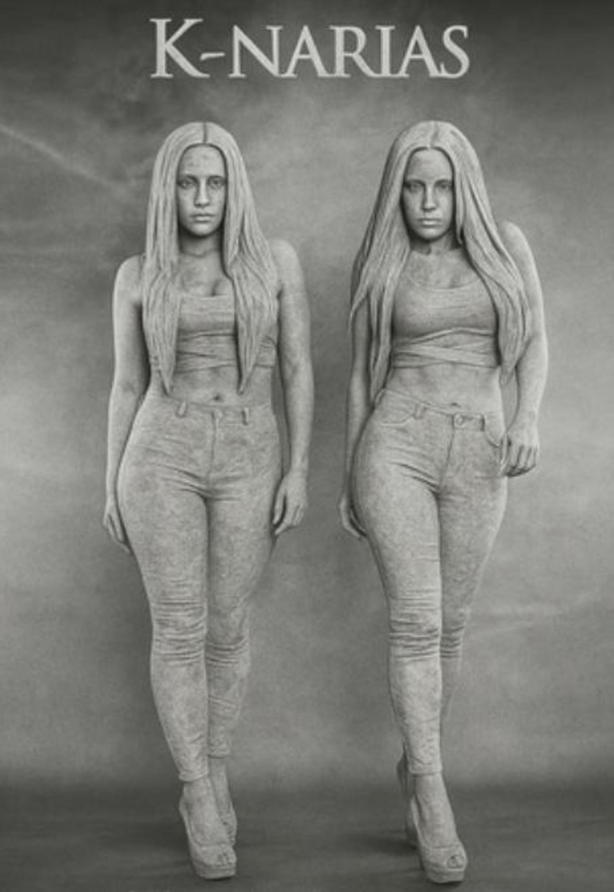 Estatuas de las K-Narias.