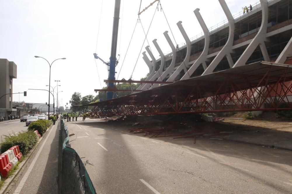 Avances en la reforma de la grada de Río