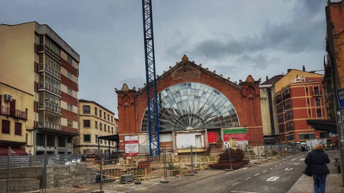 Situación de las obras del Mercado de Abastos