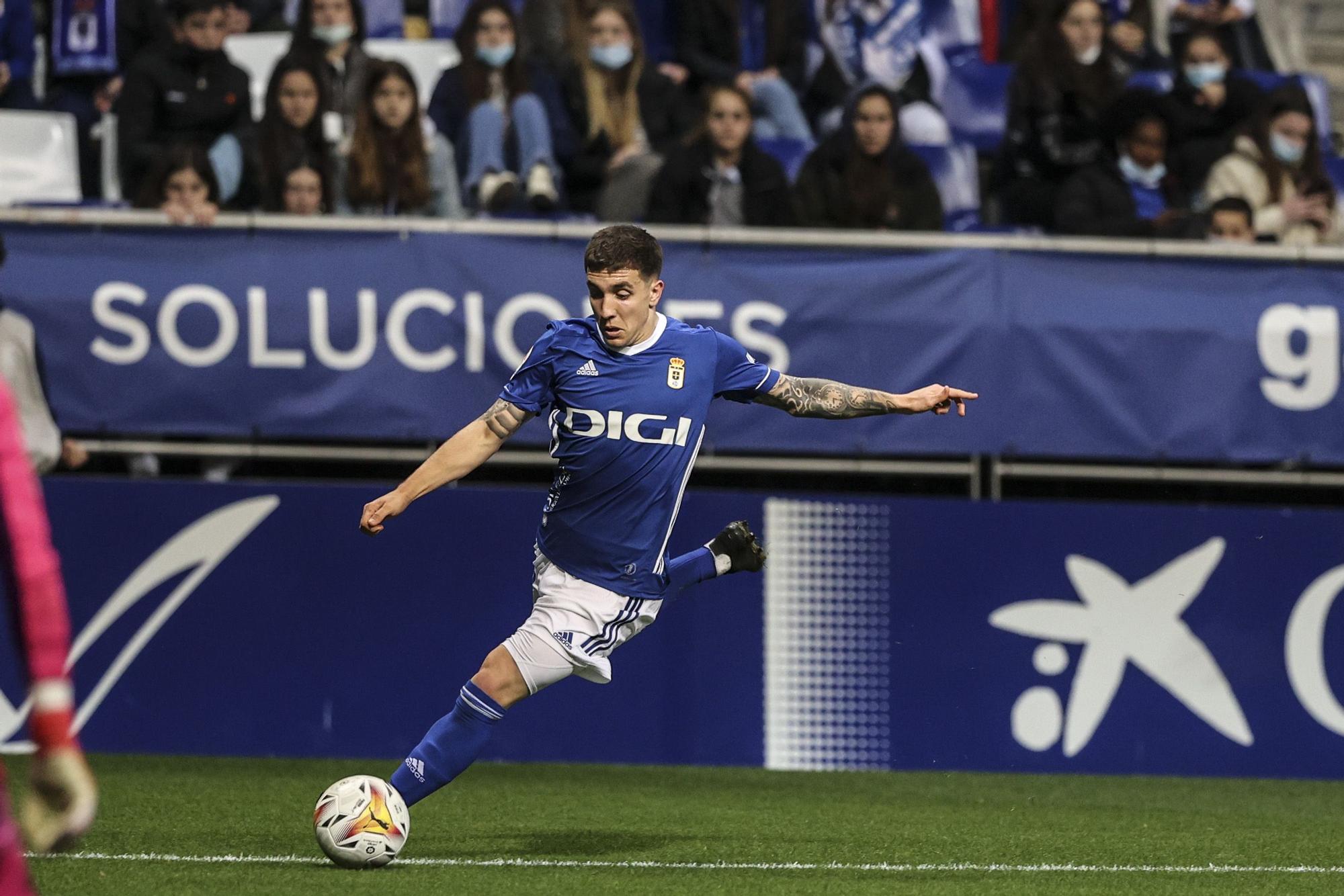 Las mejores imágenes de la victoria del Real Oviedo ante el Valladolid