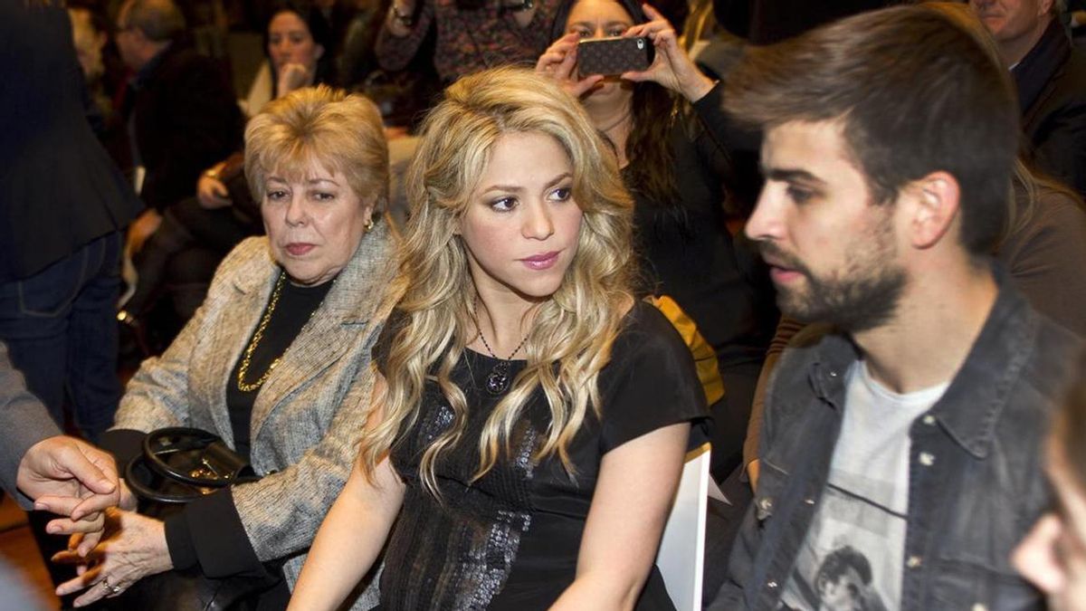 La madre de Shakira confiesa el gesto de Piqué: "Seguimos siendo familia"