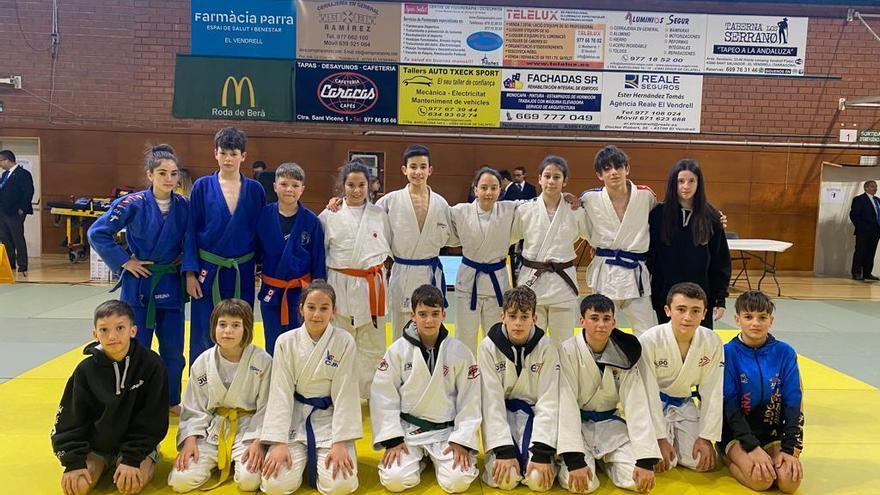 Els infantils del Centre de Tecnificació de Judo sumen set medalles a la Supercopa Catalunya