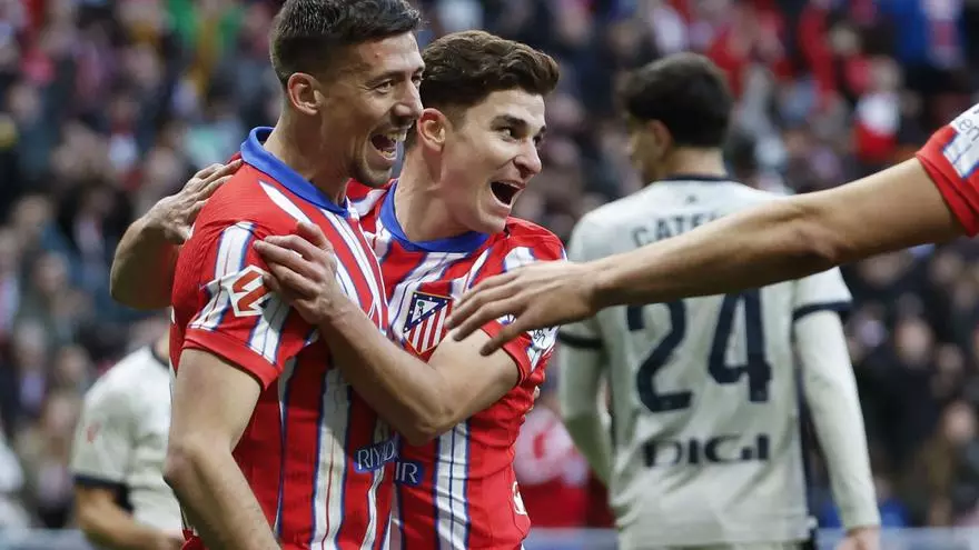 El Atlético, campeón de invierno