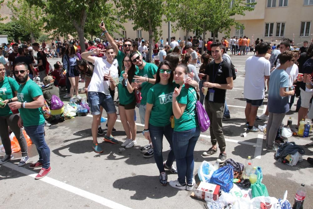 Fiesta del agua en la UPCT