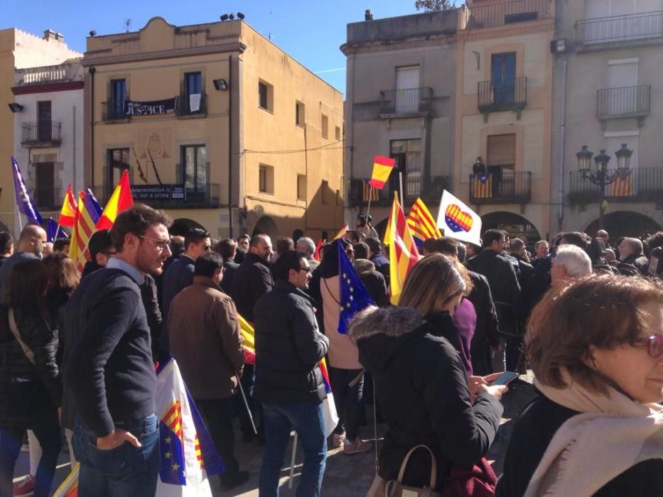 Ciutadans amb Inés Arrimadas fan un acte de partit a Amer