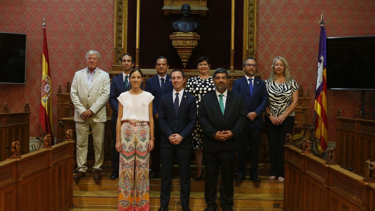 Toma de posesión de los nuevos consellers y  conselleras del Consell de Mallorca