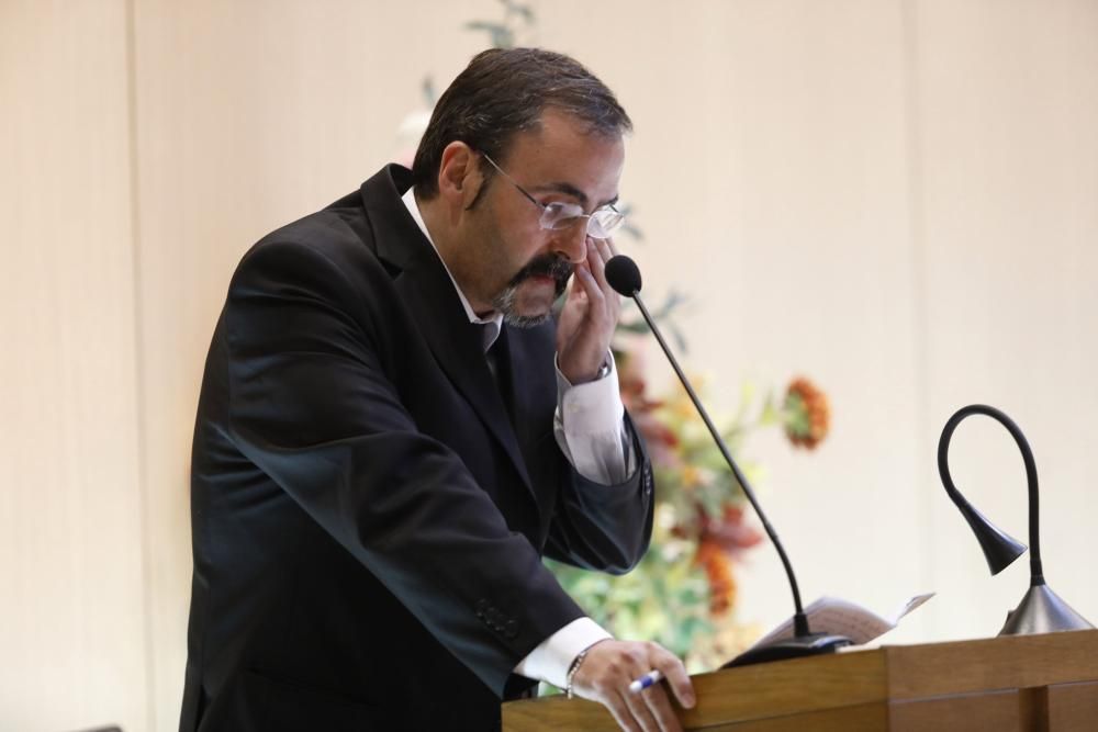 Funeral en Gijón por el abogado Adrián