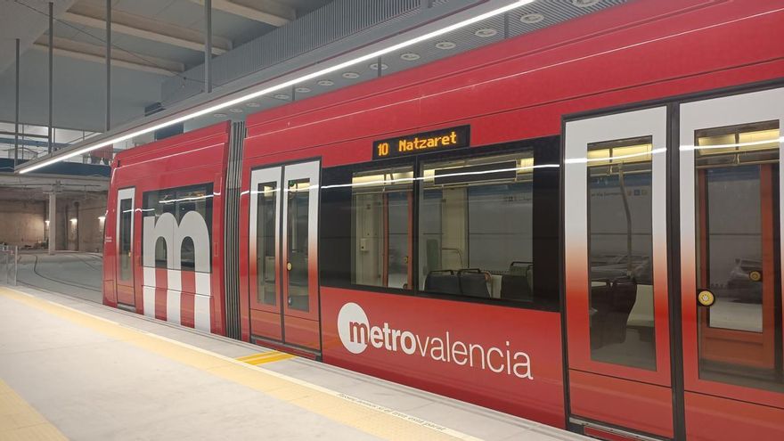El metro de Valencia volverá a circular el próximo mes de diciembre