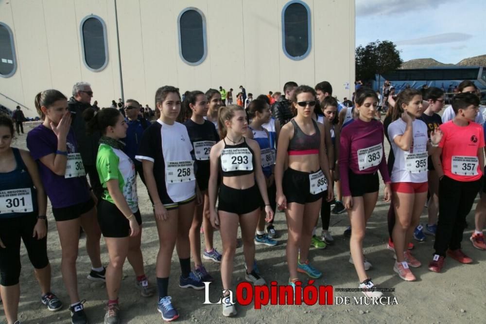 Final  regional de campo a través, juvenil