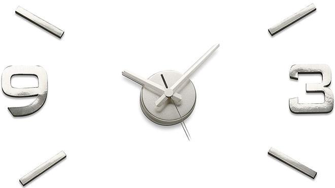 Versa Klistermärke Reloj de Pared Silencioso Decorativo para la Cocina