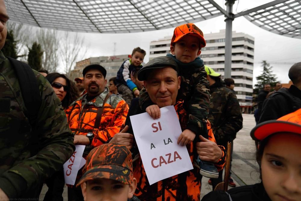 Manifestación cazadores