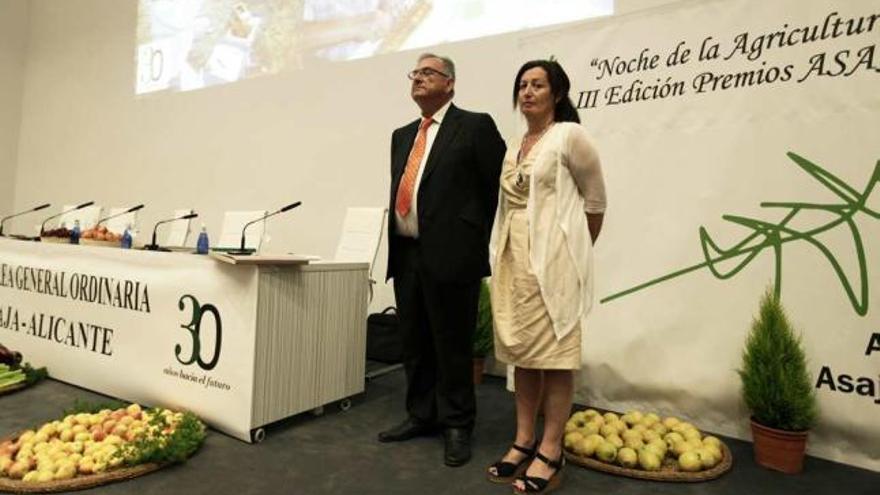 El presidente de la organización, Eladio Aniorte, reelegido en la cita celebrada ayer.