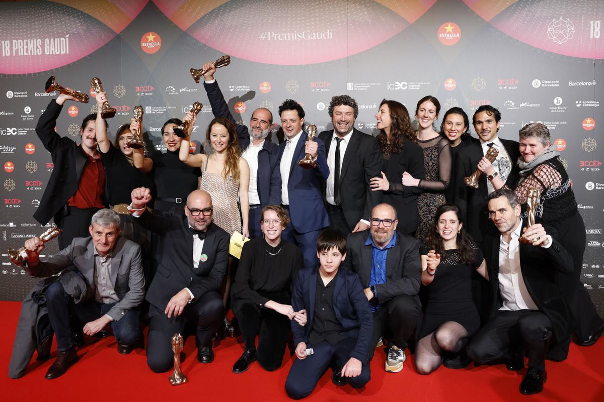 Les millors imatges dels XVIII Premis Gaudí Les millors imatges dels XVIII Premis Gaudí