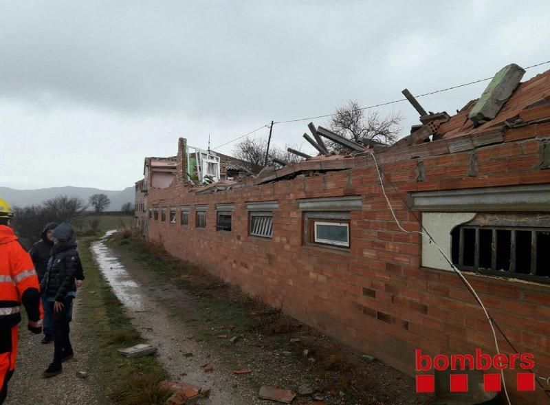 El pas d'un tornado pel Bages i el Solsonès