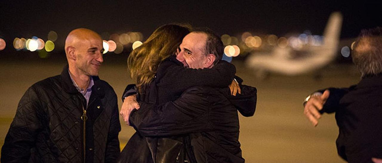 Marc Marginedas llega a Barcelona tras seis meses de secuestro en Siria.