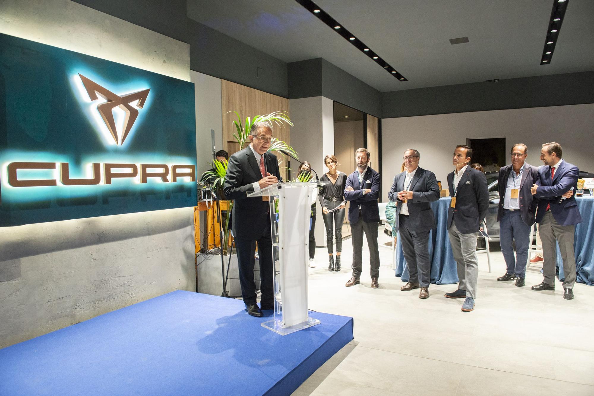 Inauguración de CUPRA City Garage Valencia by J.R. Valle, en la Avenida del Puerto de Valencia número 11