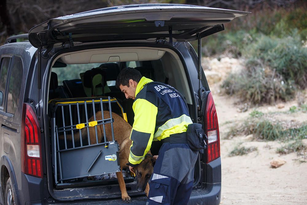 Operativo de búsqueda de un joven en Portinatx