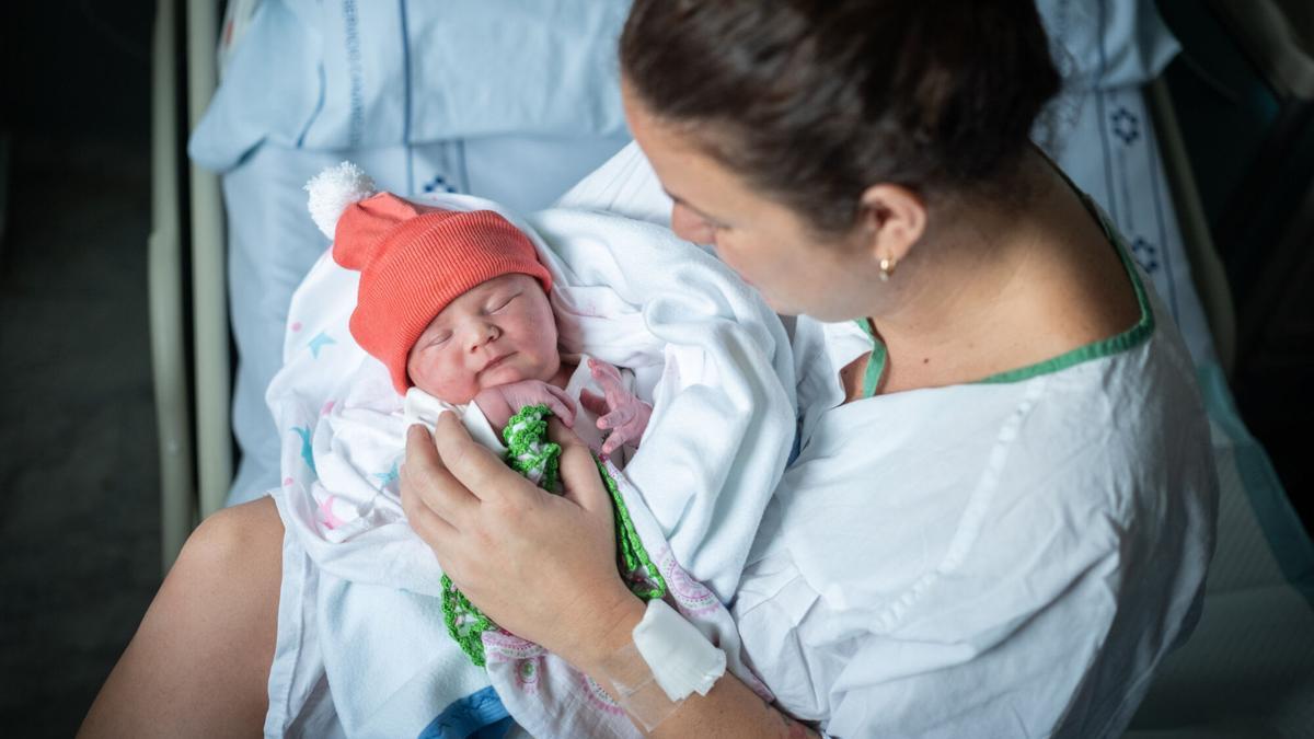 Muriel, EL primer bebé de 2026 en Tenerife