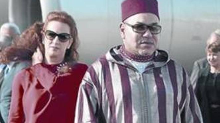 Mohamed VI llena cinco aviones para irse de vacaciones con su familia a Turquía