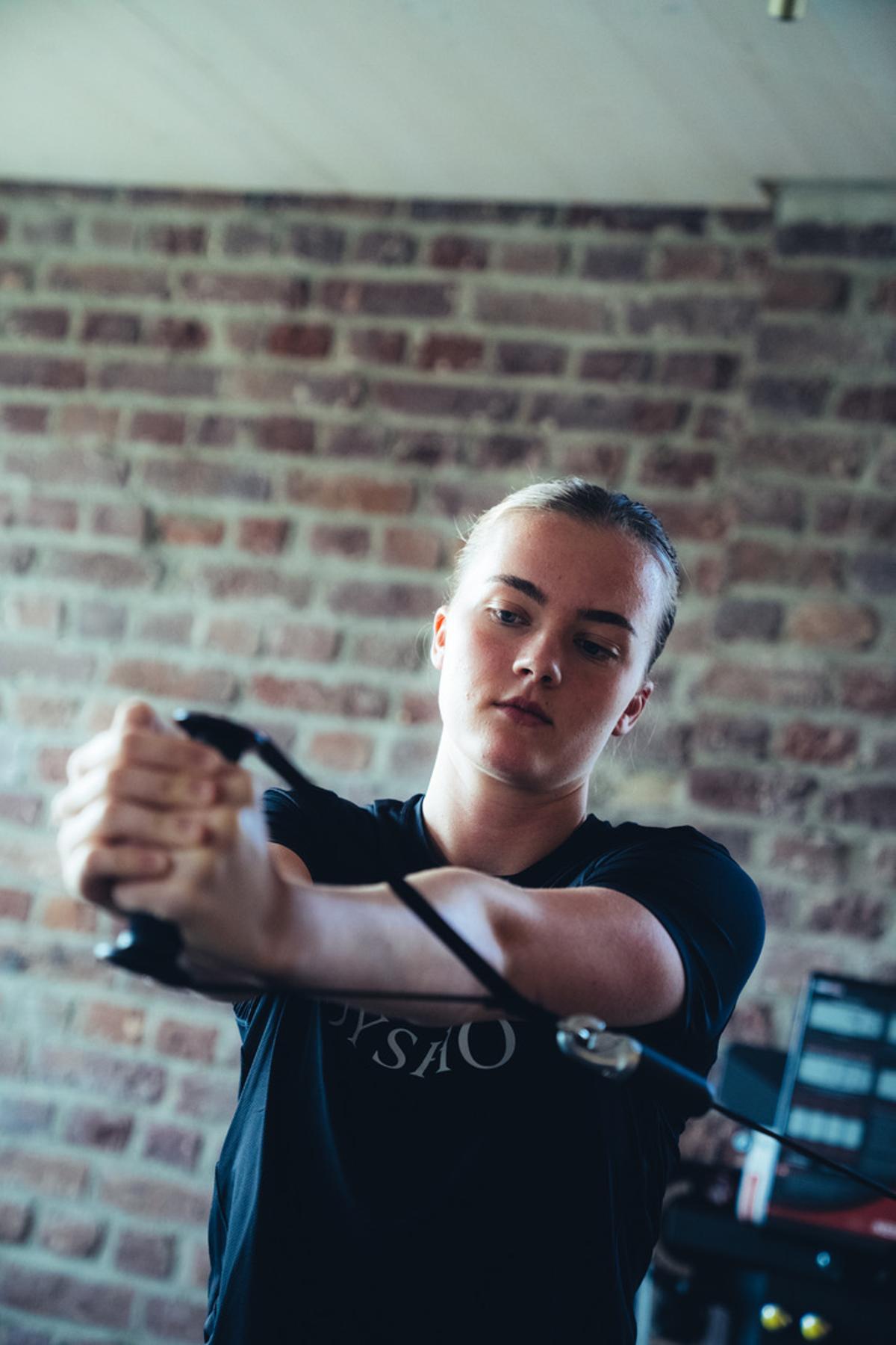 Padel-Spielerin Milla Blaschke.