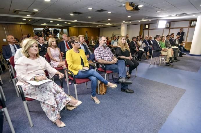 LAS PALMAS DE GRAN CANARIA A 04/07/2017. Acto conmemorativo del X Aniversario de la Fundación Once en Presidencia del Gobierno de Canrias. FOTO: J.PÉREZ CURBELO