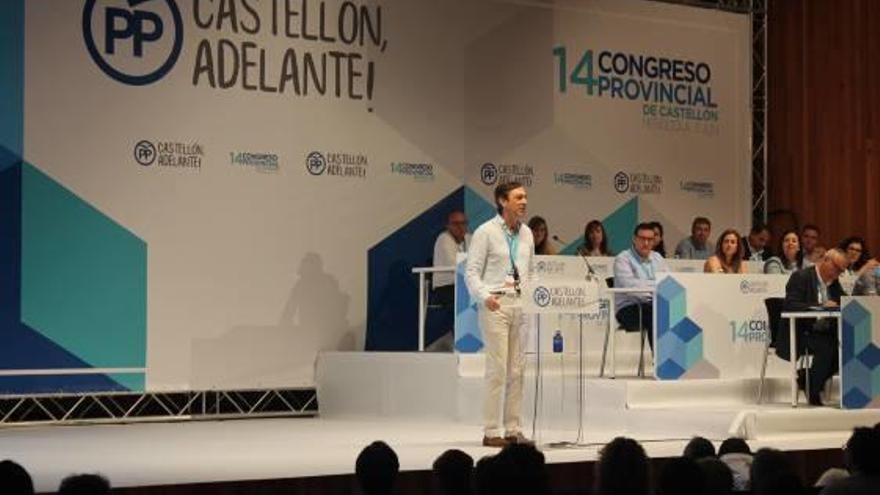 Rafael Hernando, ayer en el congreso del PP de Castelló.
