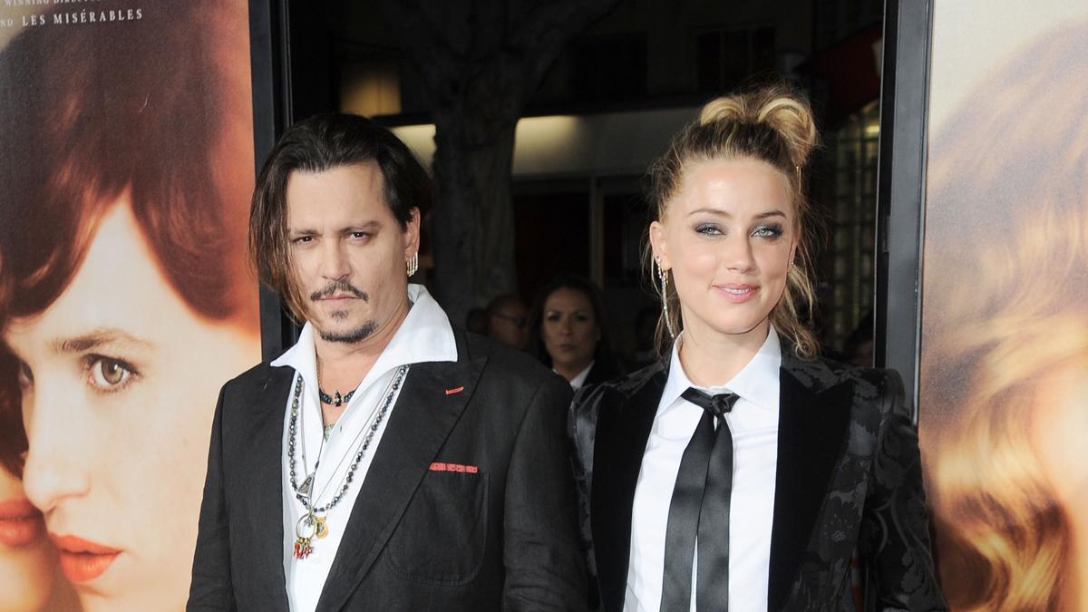 Johnny Deep y Amber Heard en el estreno de 'The Danish Girl'