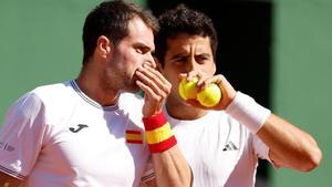 Jaume Munar y Pedro Martinez.