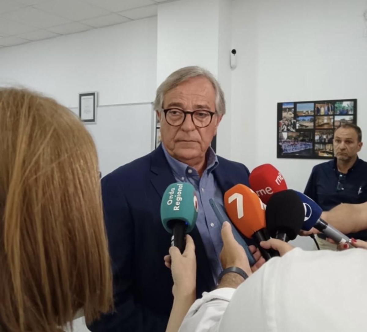 Juan de Dios Hernández, presidente de Asaja en Murcia.