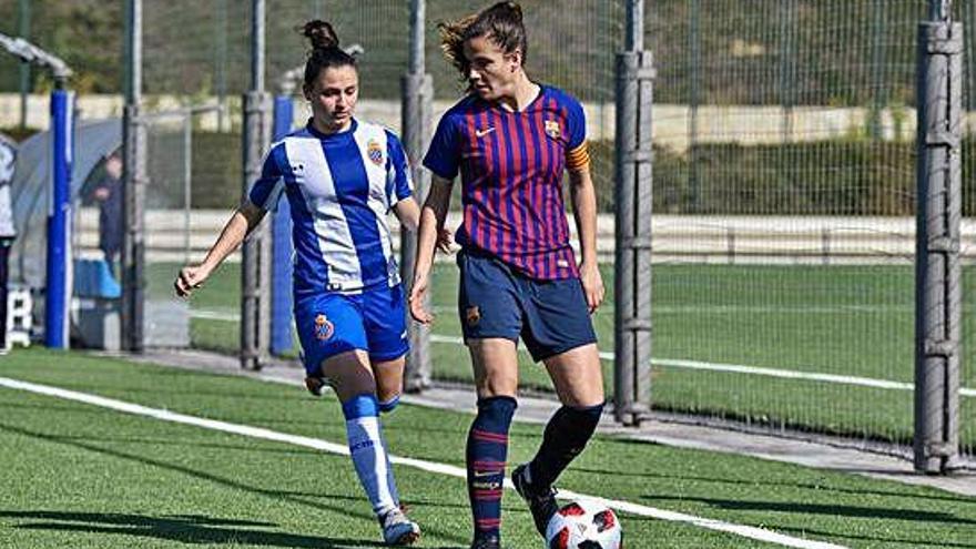 Laia Codina puja al primer equip del FC Barcelona.