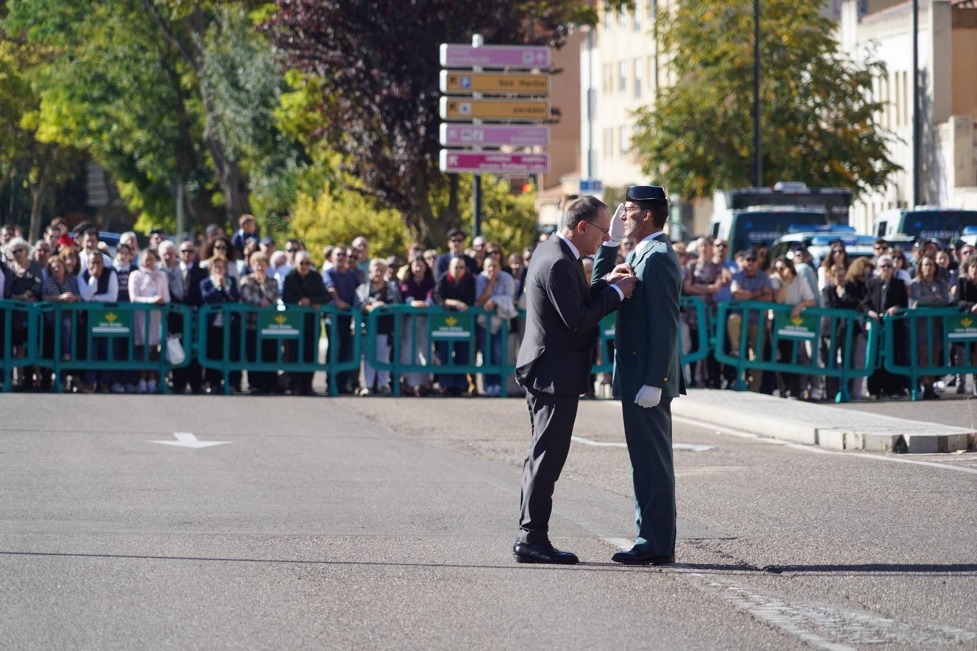 La Guardia Civil de Zamora honra a su patrona la Virgen del Pilar
